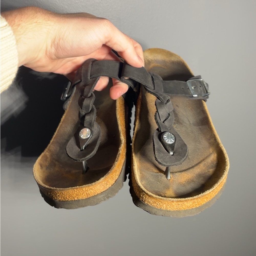 Birkenstock Gizeh Braided Sandals Size EU 40 - Picture 4 of 7